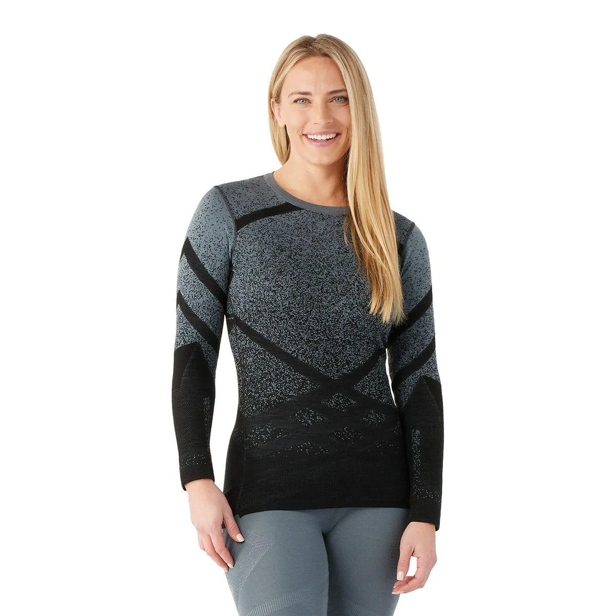 Smartwool - Women's Intraknit Thermal Merino Base Layer Pattern Crew