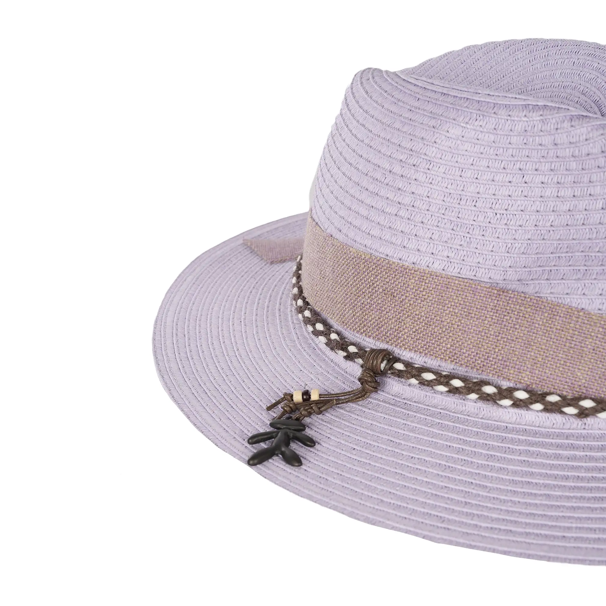 Spring Hat Natural Cellulose Lilac