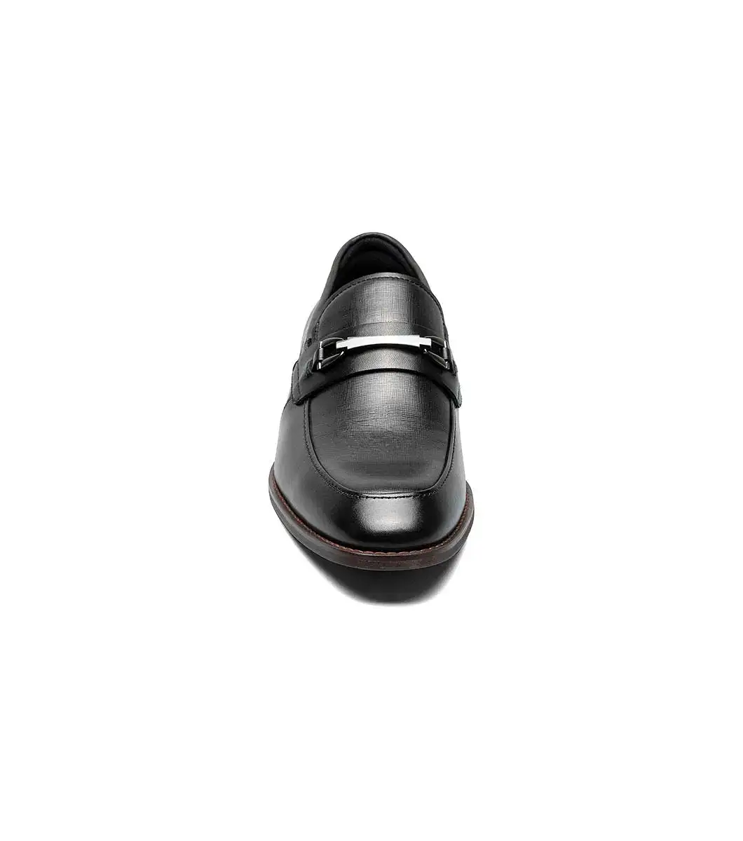 Stacy Adams - KAYLOR Moc Toe Bit Slip On - Black - 25572-001