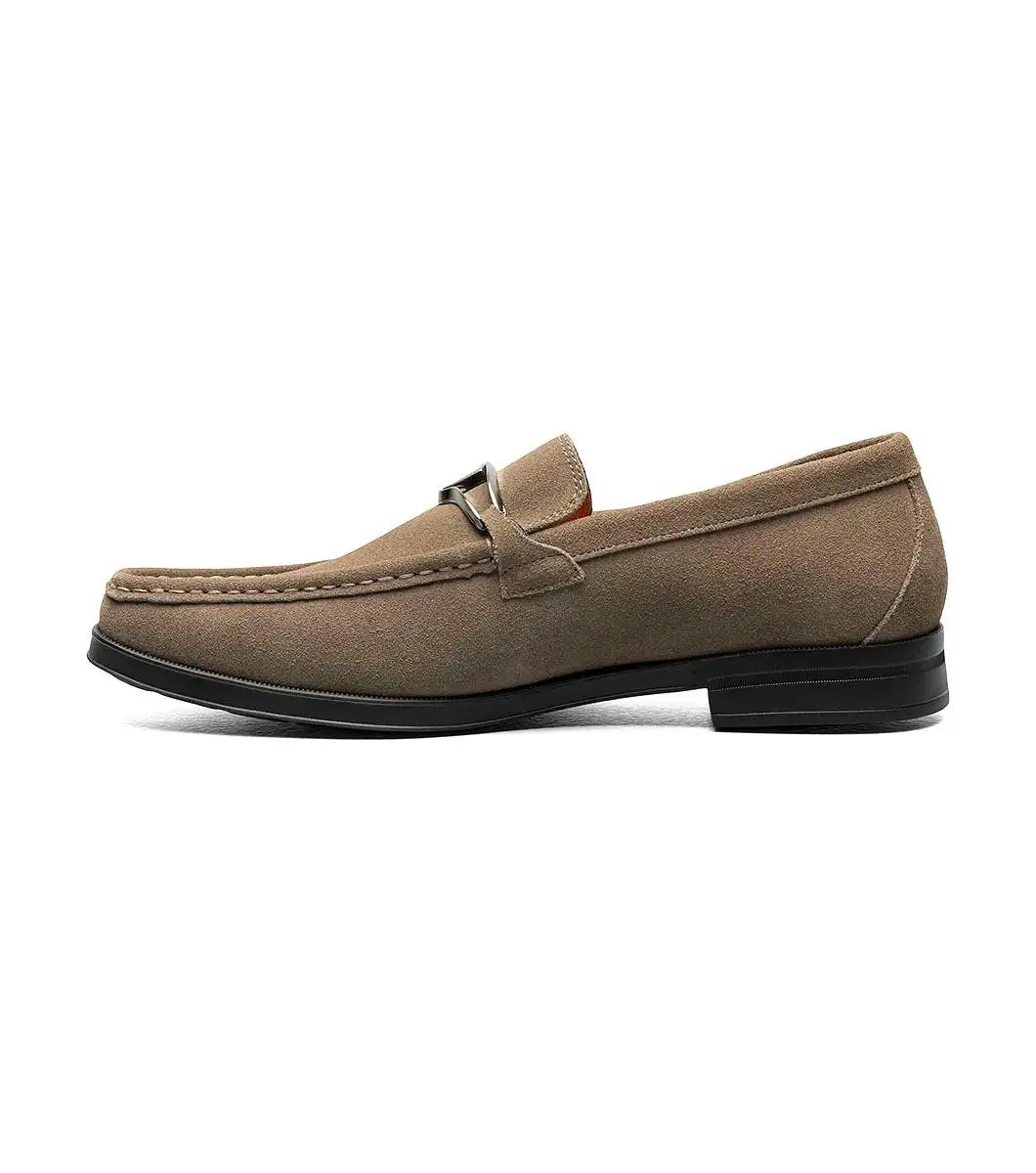 Stacy Adams - PALLADIAN Moc Toe Slip On - Fossil Suede - 25549-258