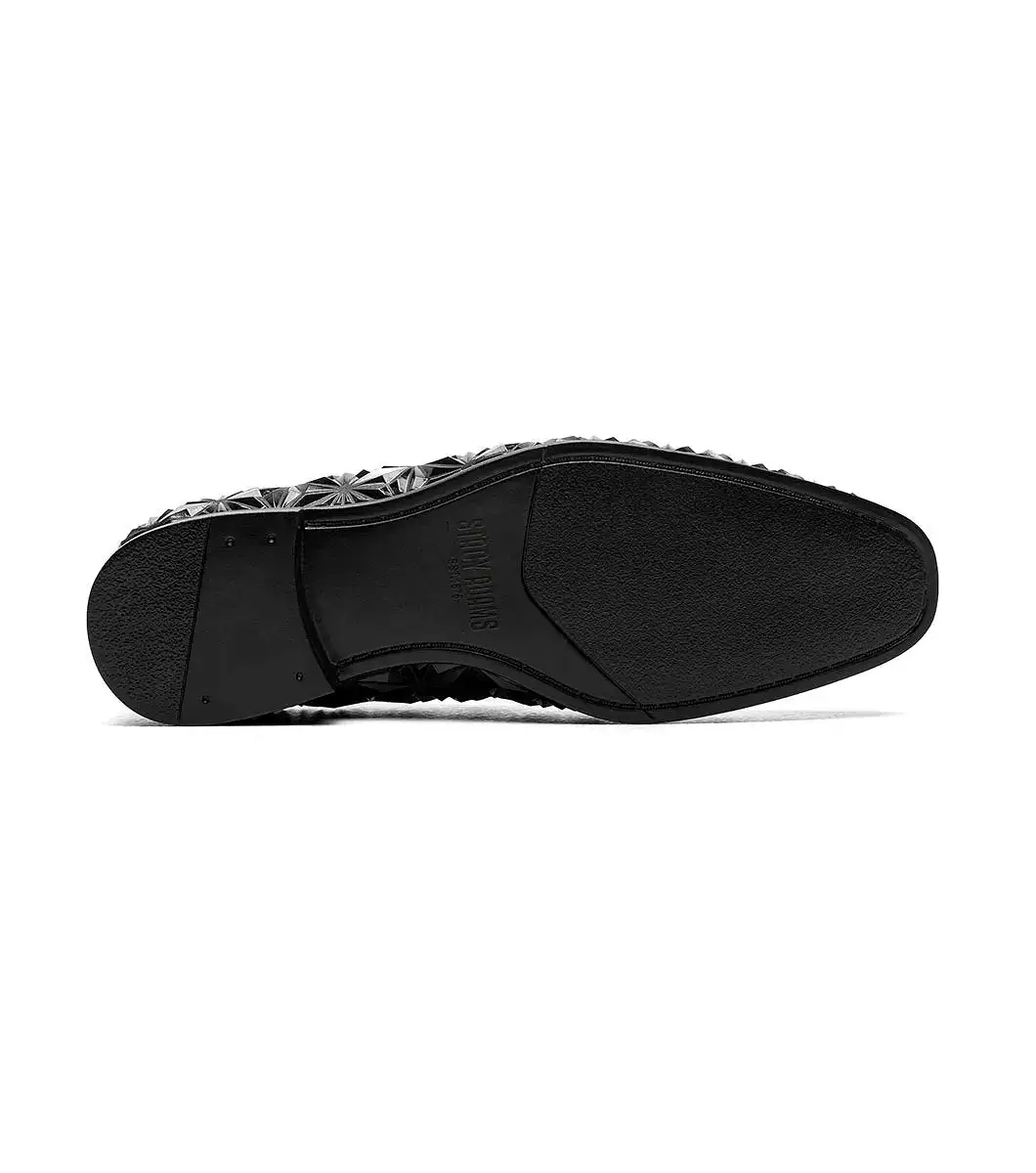 Stacy Adams - SEQUENCE Plain Toe Slip On - Black - 25535-001