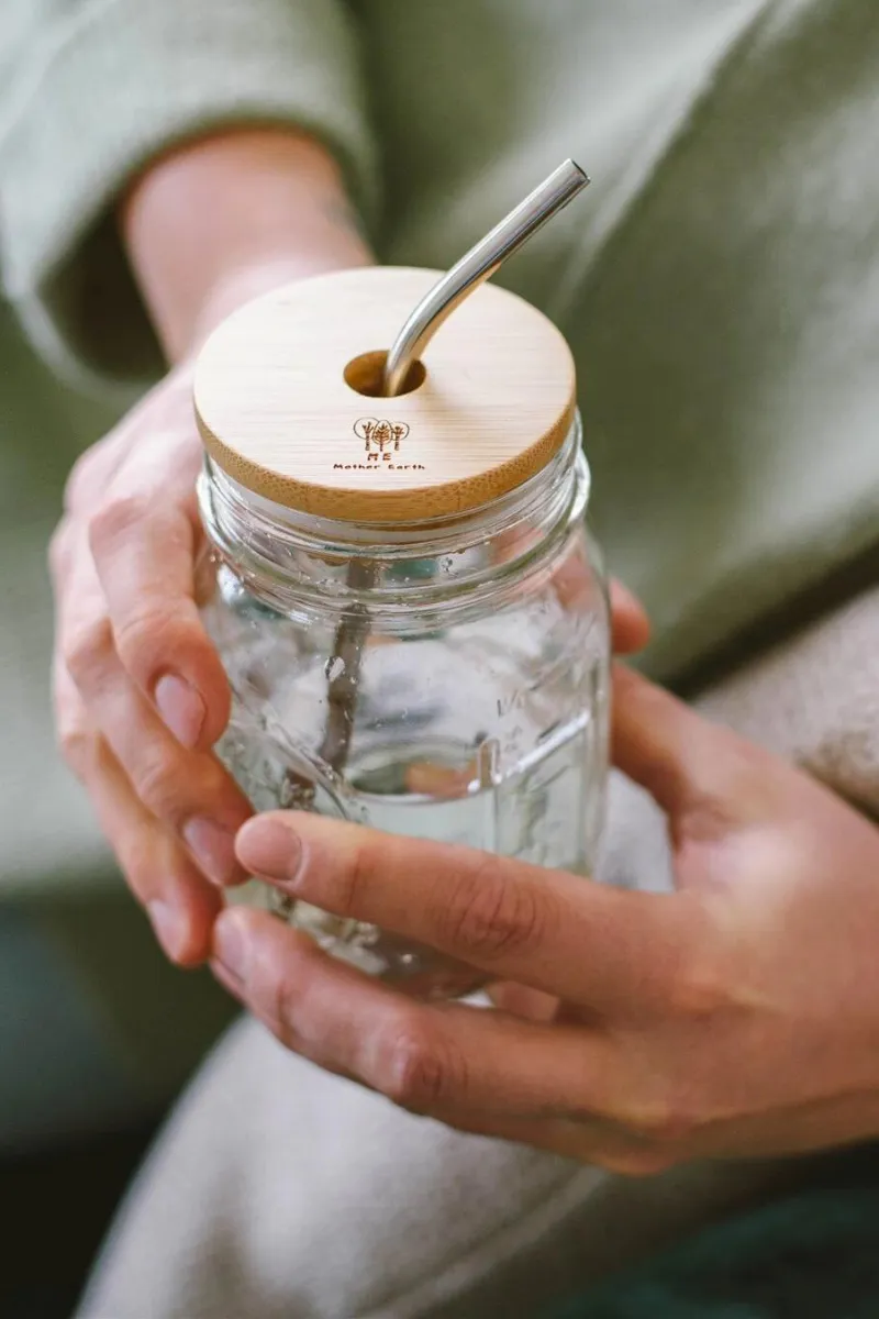 Standard Mouth Bamboo Mason Jar Lids