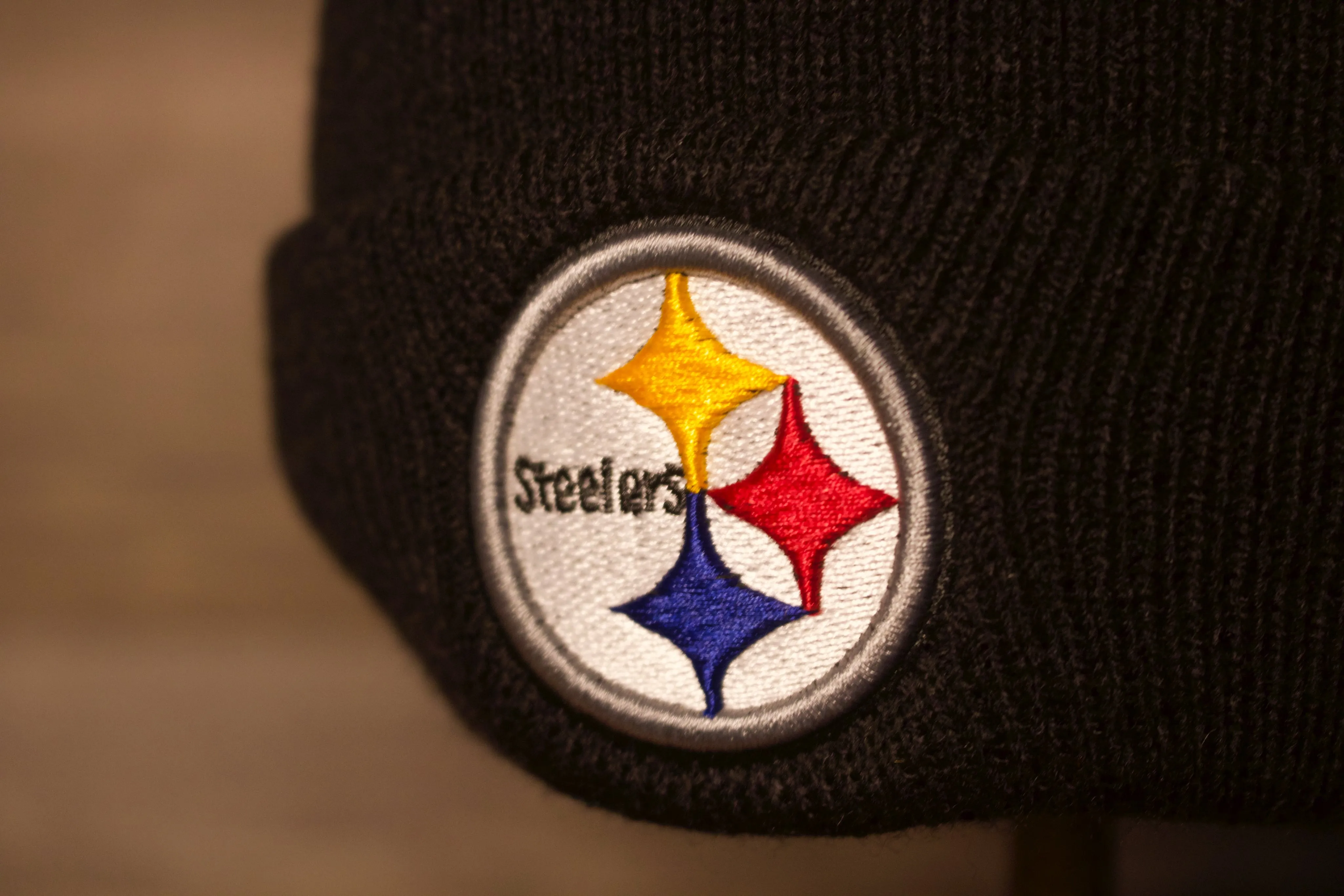 Steelers Beanie | Pittsburgh Steelers Striped Winter Hat