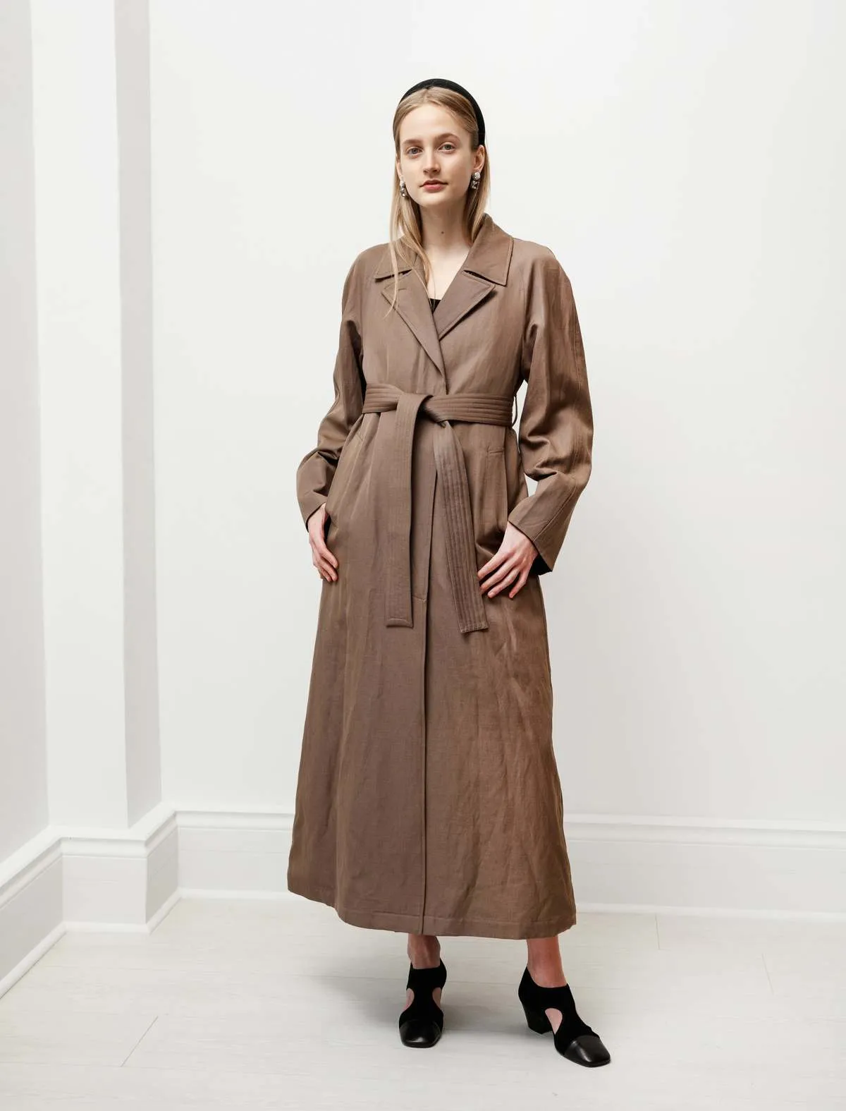 Straight Coat - Kraft Brown