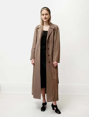 Straight Coat - Kraft Brown