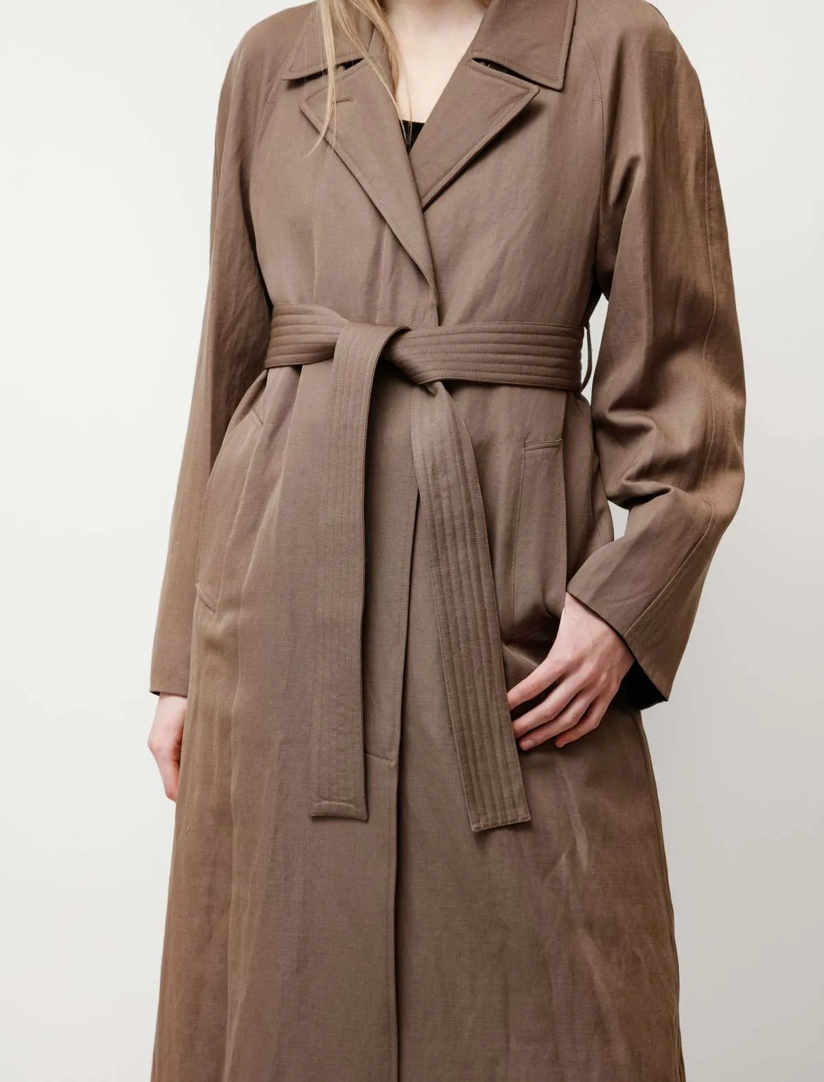 Straight Coat - Kraft Brown