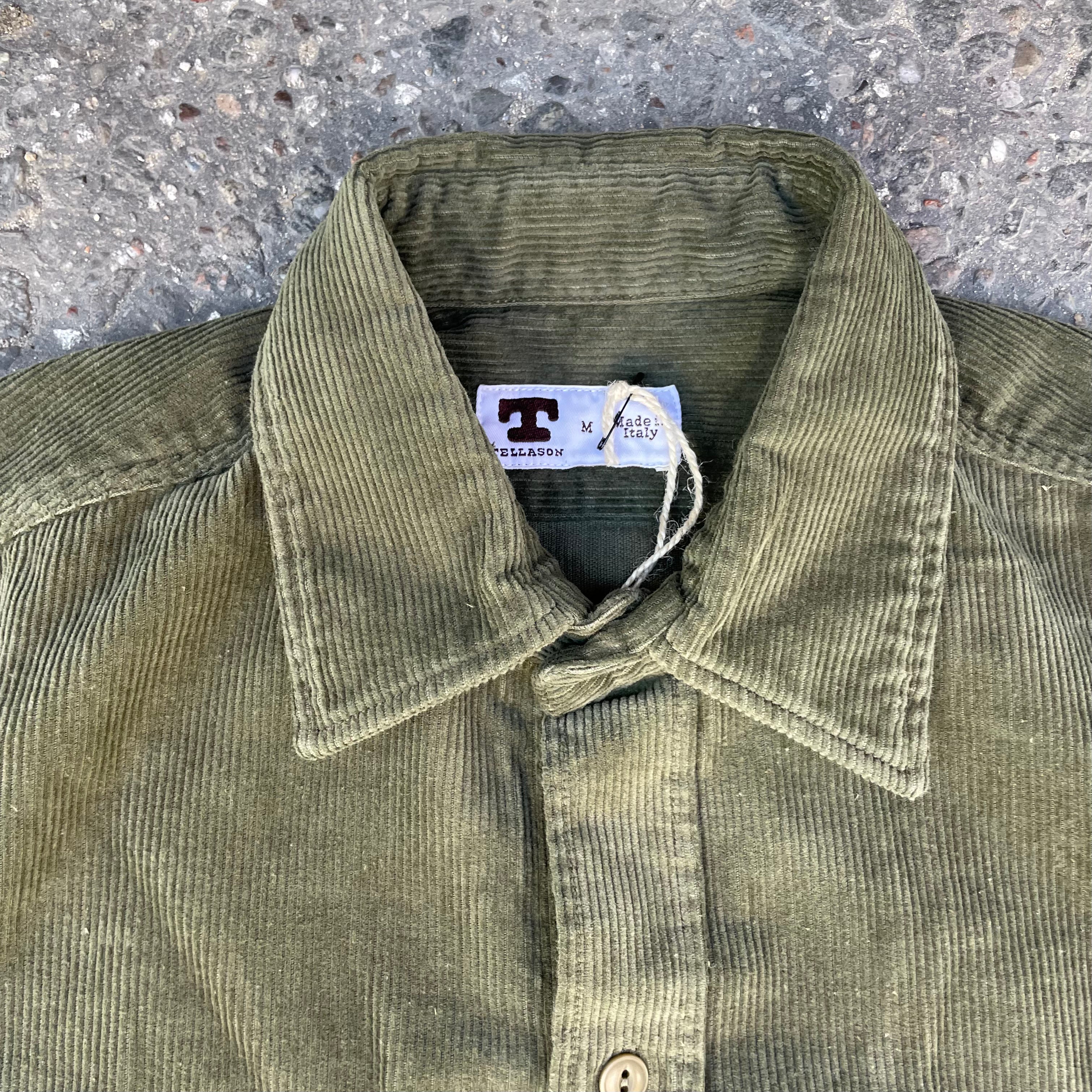 Tellason - Shirt, Clampdown Corduroy Moss