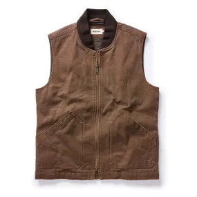 The Workhorse Vest in Aged Penny Chipped Canvas