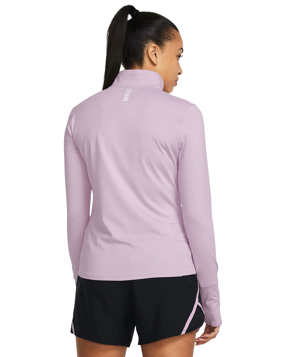 UA Qualifier Run 1/2 Zip W - Light Purple