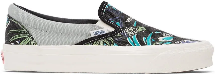 Vans Black Parrot OG Classic Slip-On LX Sneakers