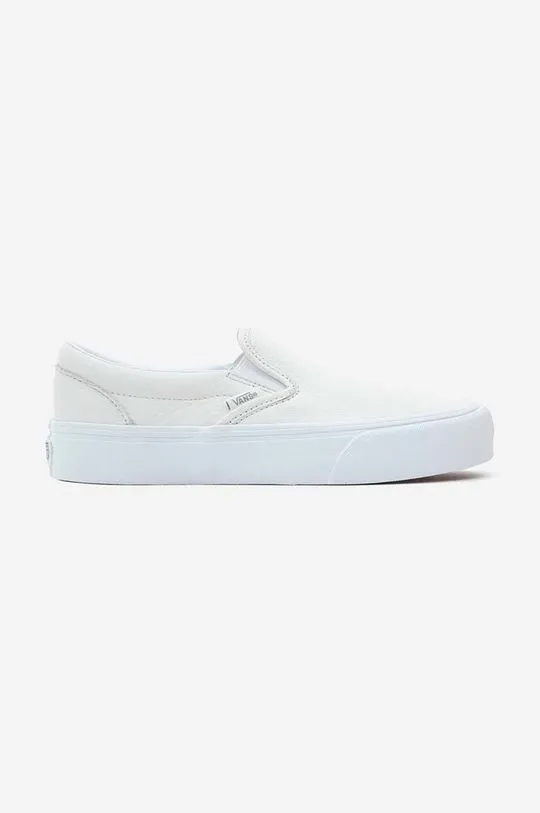 Vans plimsolls UA Classic Slip-On women's beige color