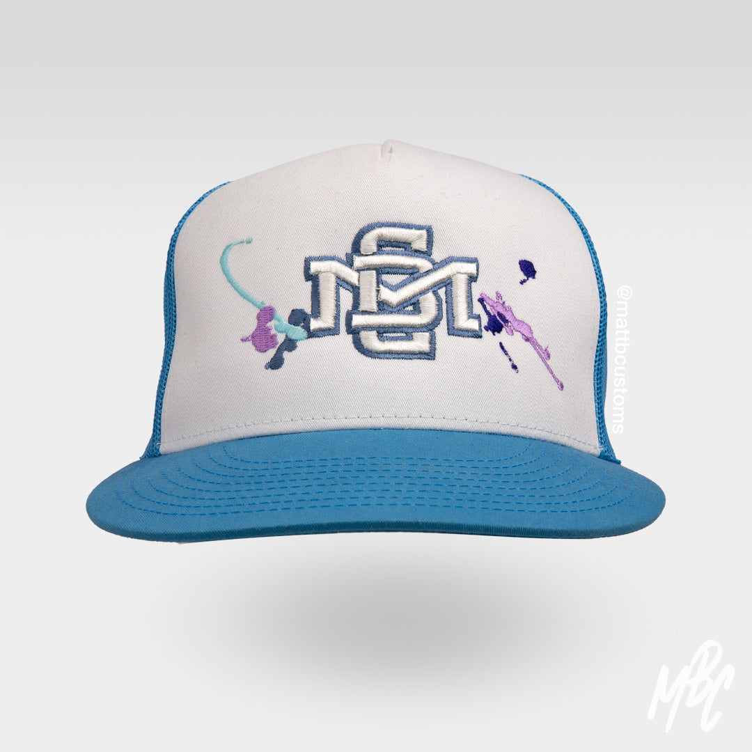 Varsity Paint Splat - Trucker Hat