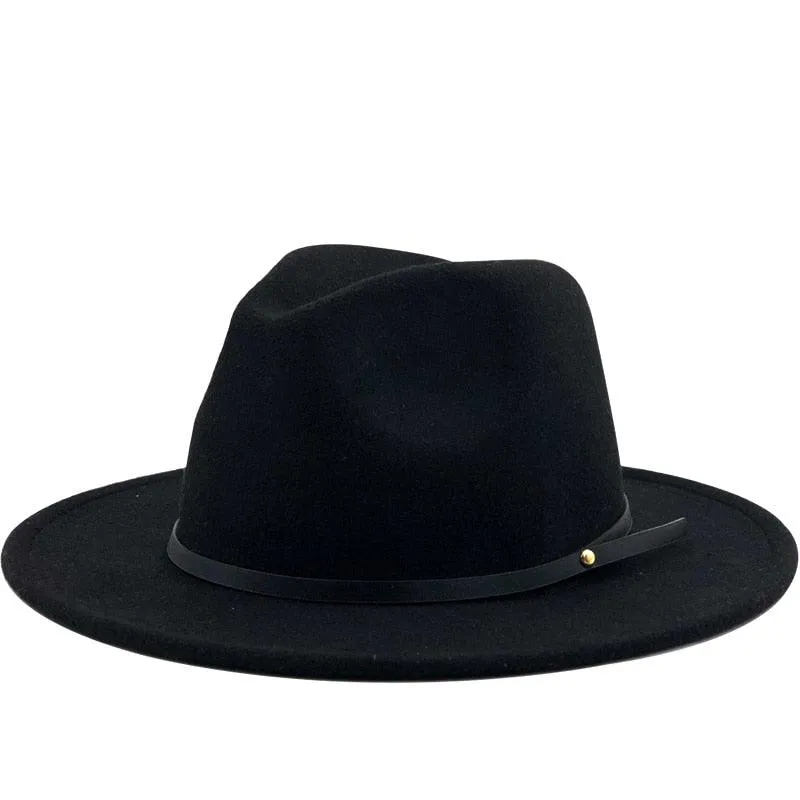 Vintage Wool Trilby Fedora Hat