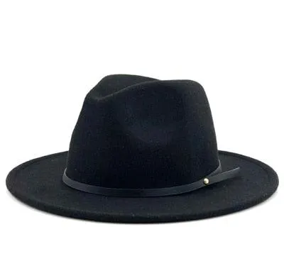 Vintage Wool Trilby Fedora Hat