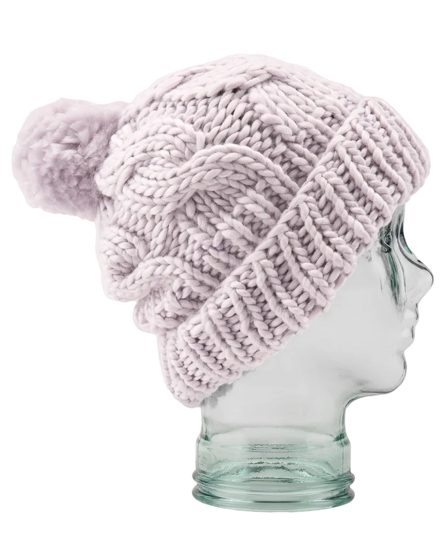 Volcom Hand Knit Beanie - Calcite