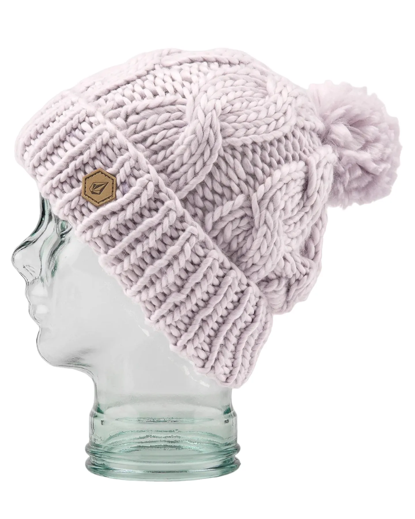 Volcom Hand Knit Beanie - Calcite