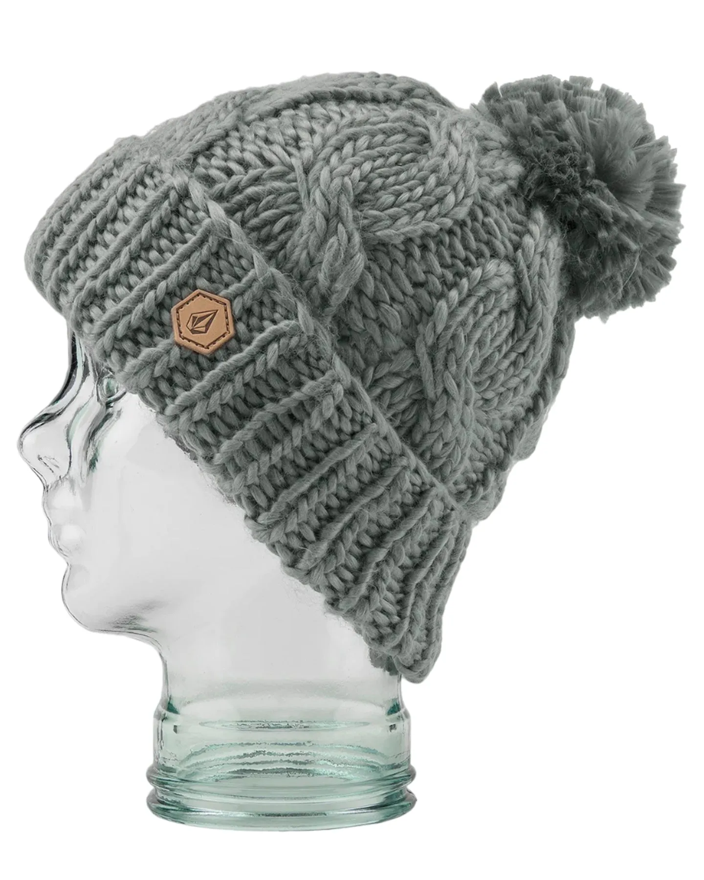 Volcom Hand Knit Beanie - Storm Grey