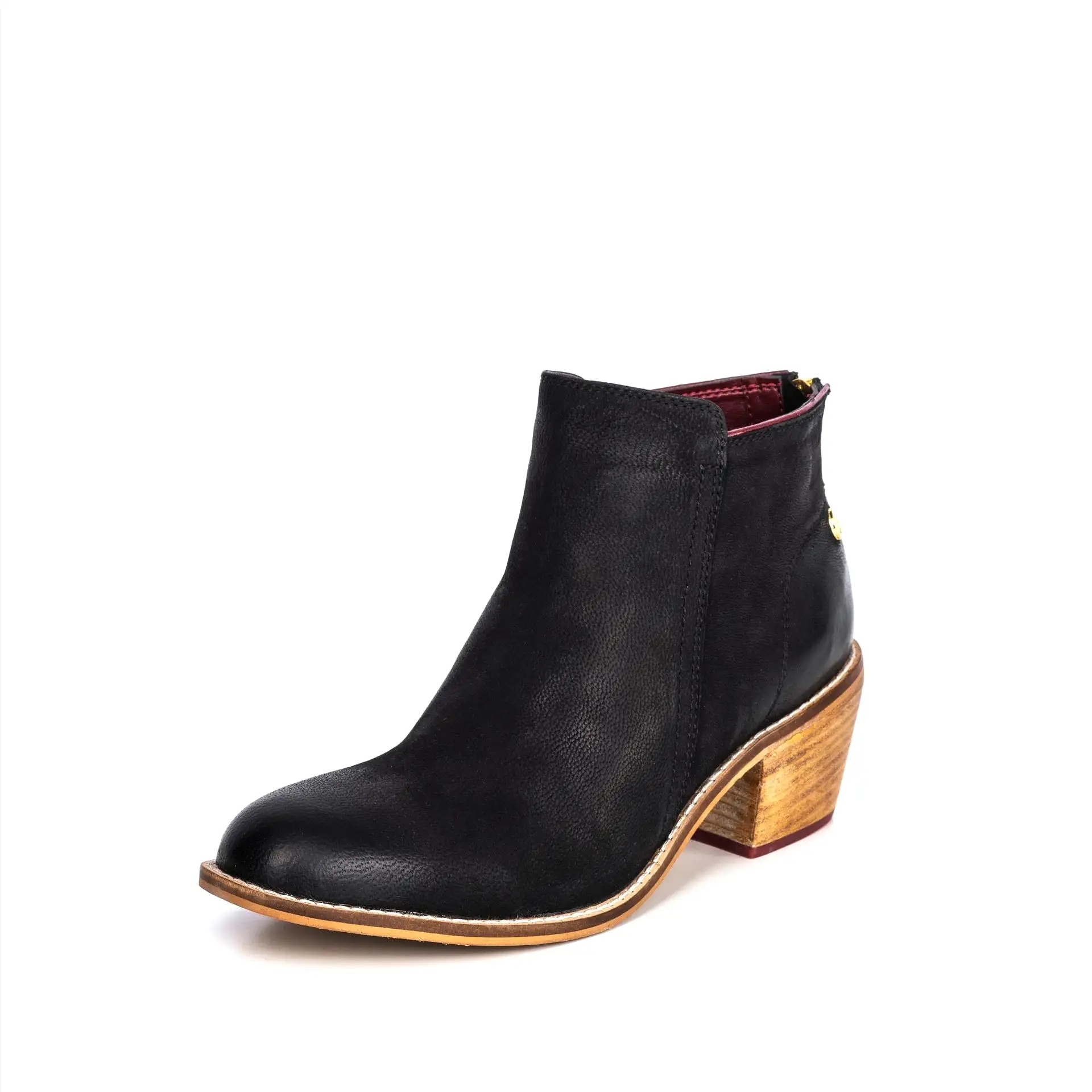 WILLOW BLACK ZIP BOOT