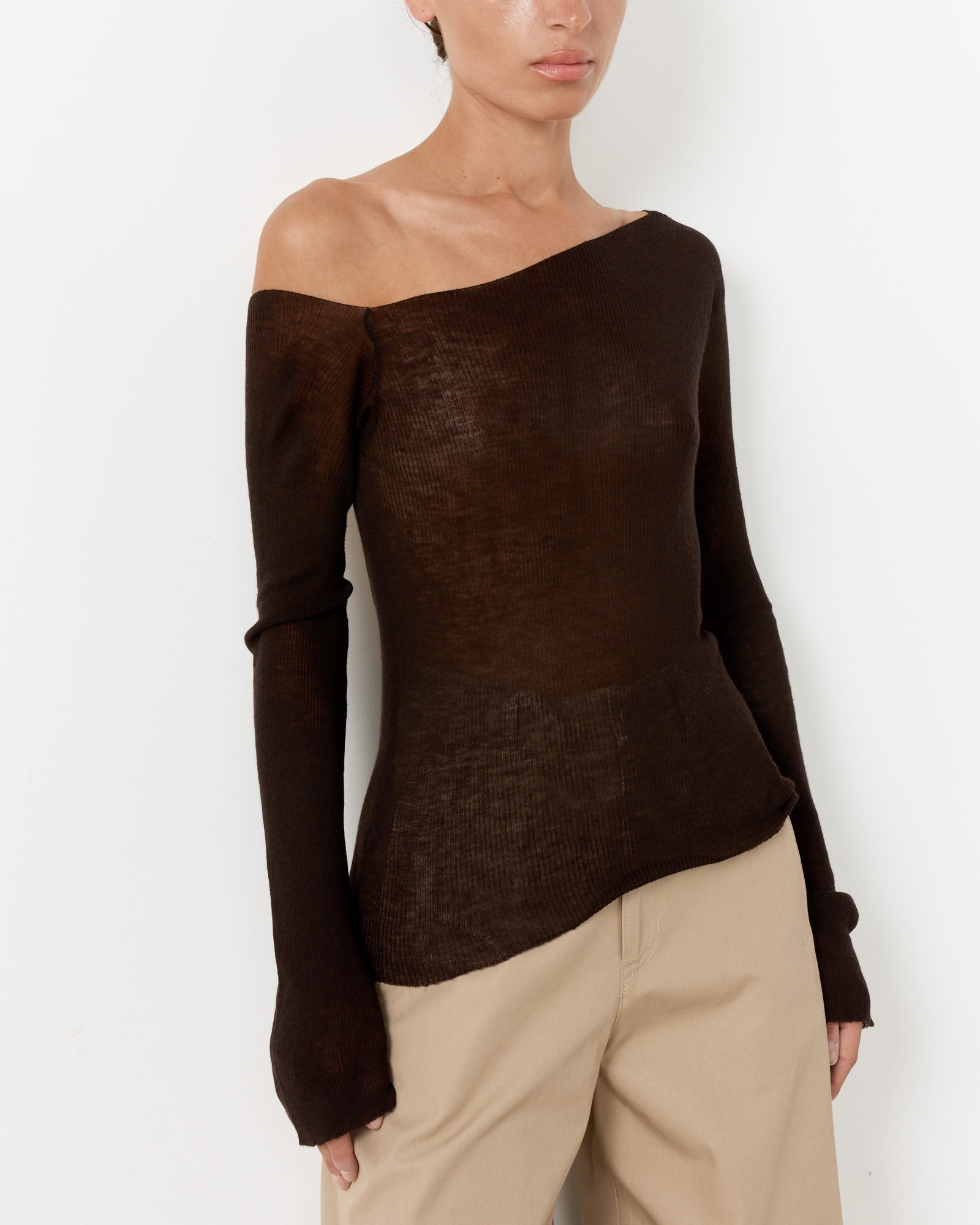 Yucca Top in Brown